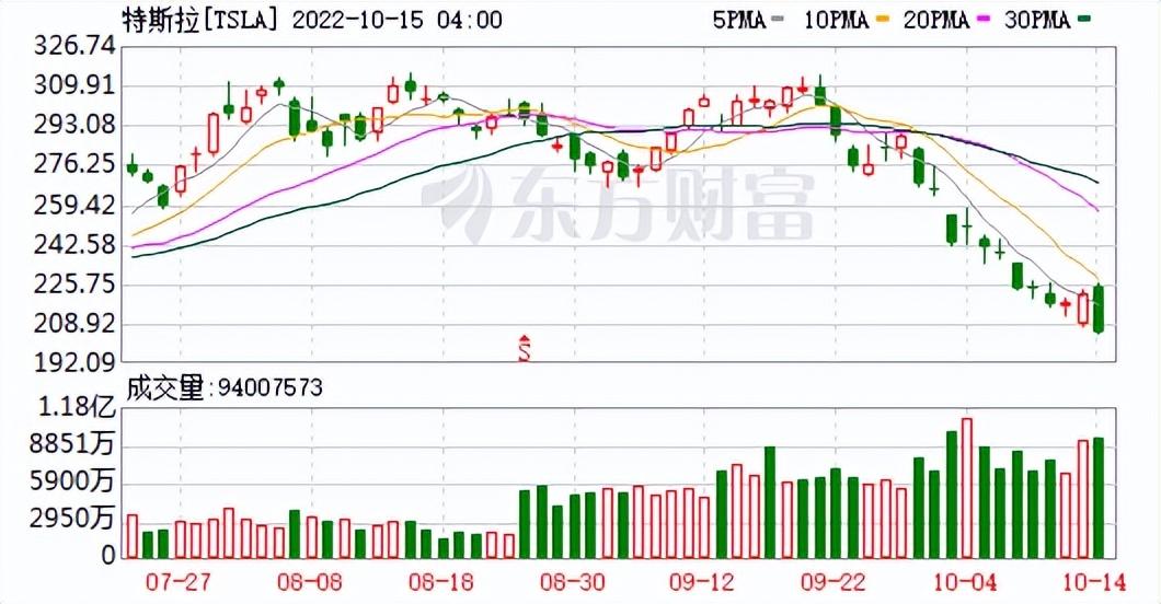 特斯拉暴涨超7%