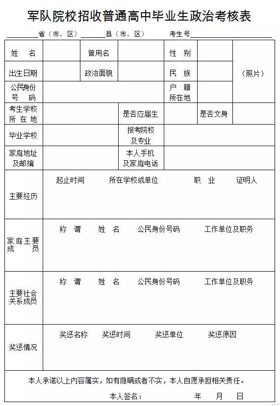 2024年军校政审改革，取消三代查两代的影响分析