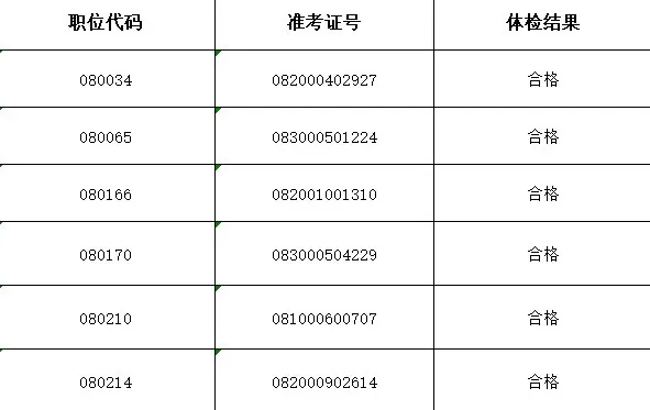 2024年公务员体检项目表全面解读及注意事项