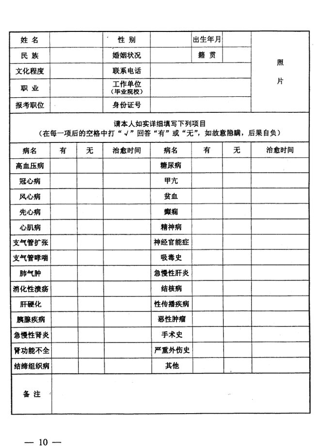 公务员体检标准2024表格，健康门槛与职业准入的重要性