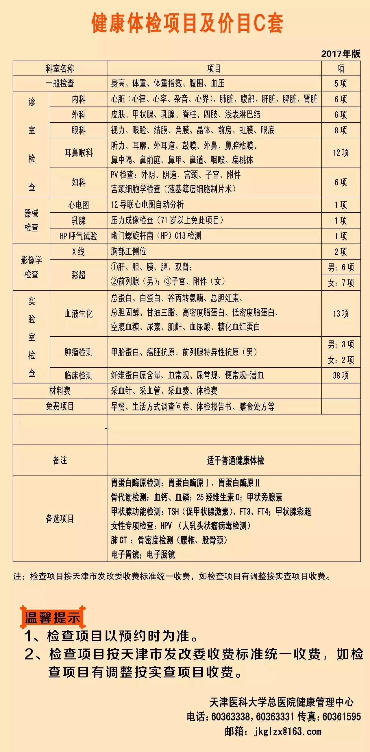 公务员体检套餐一览表，守护健康的必备环节及其重要性