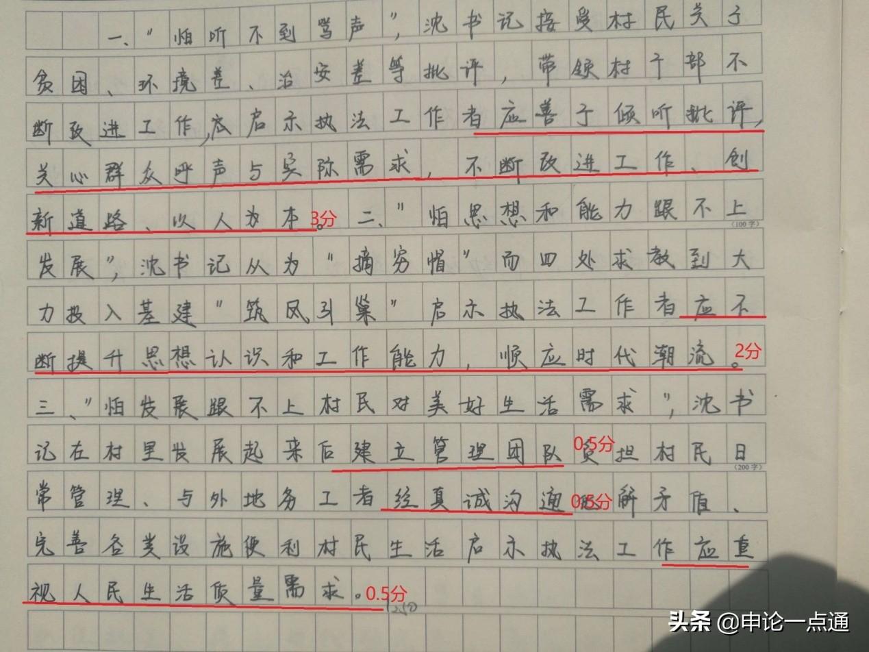 申论评分指南详解，如何科学给分？